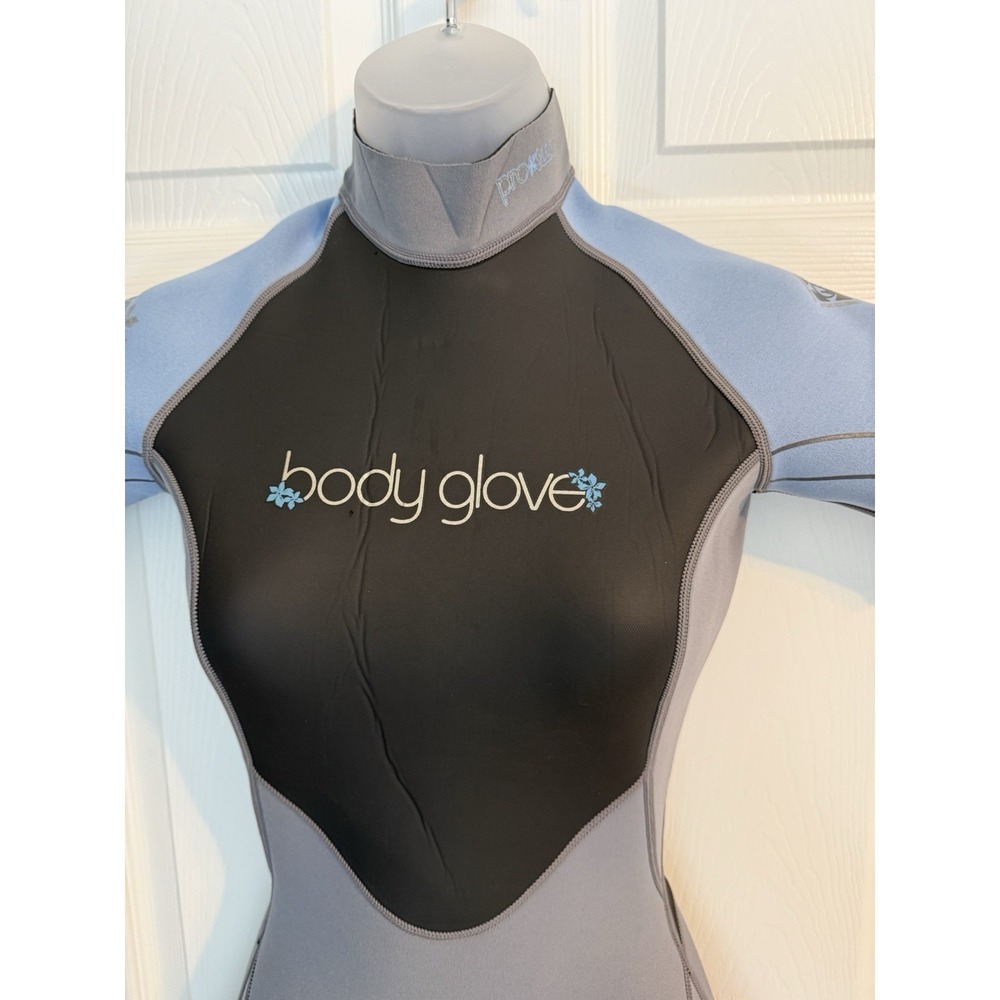 Body Glove Pro 2:1 Gray Wetsuit Womens 5/6 Shorty Springsuit Surf Dive Snorkel - Picture 3 of 11